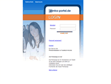 Tablet Screenshot of penka-portal.de